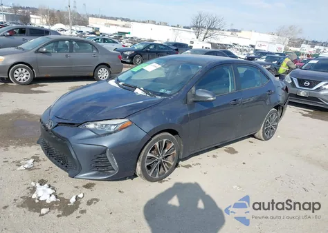 2017 Toyota Corolla Se from USA, damaged, VIN 2T1BURHE2HC829588